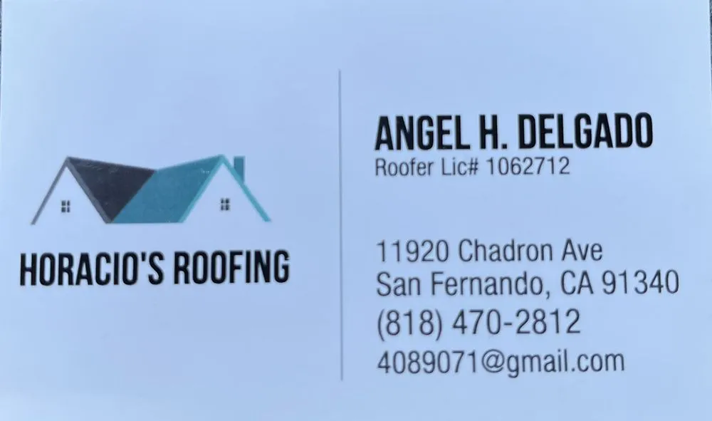 Slide of Horacio’s Roofing