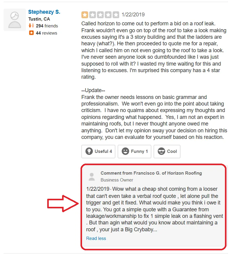 Slide of Horizon Roofing