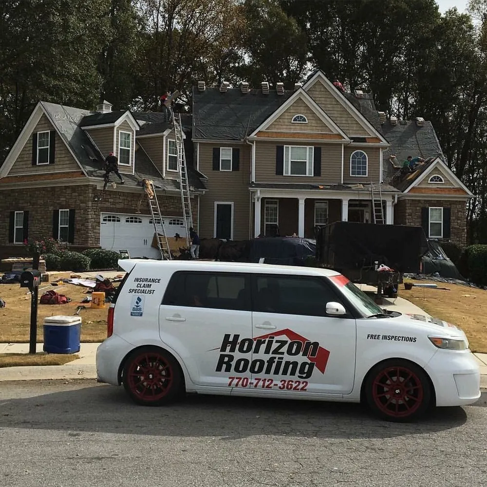 Slide of Horizon Roofing