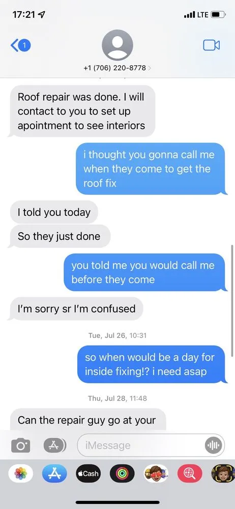 Slide of Horizon Roofing