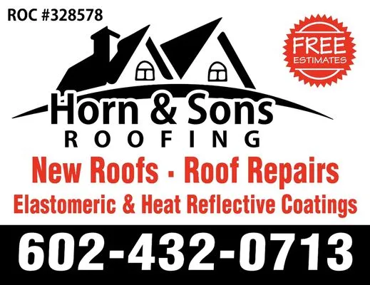 Horn & Sons Roofing & Painting Logo