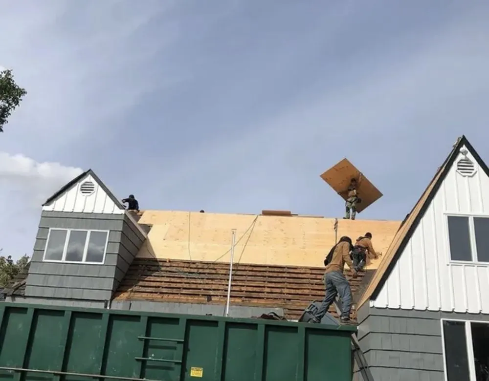 Slide of Horton Roofing and masonry