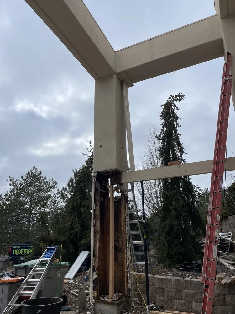 Slide of Hoss Rooftop and Repair