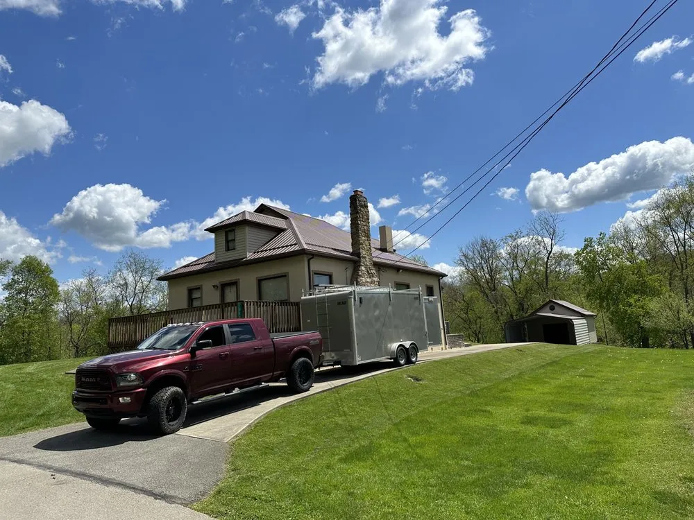 Licensed metal roofing installation in Belle Vernon, PA by Hostetler Builders