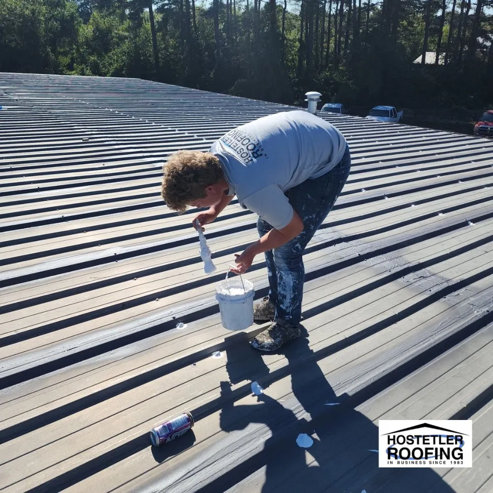 Slide of Hostetler Roofing