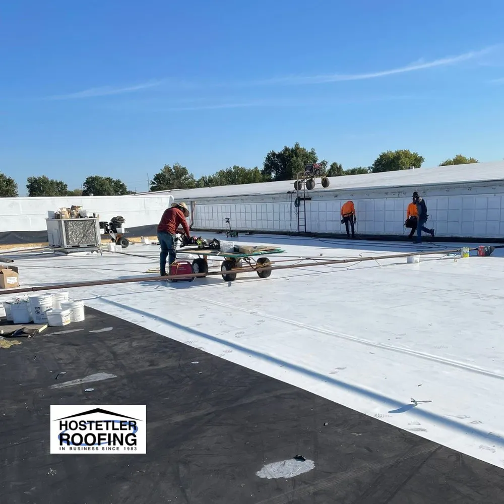 Slide of Hostetler Roofing