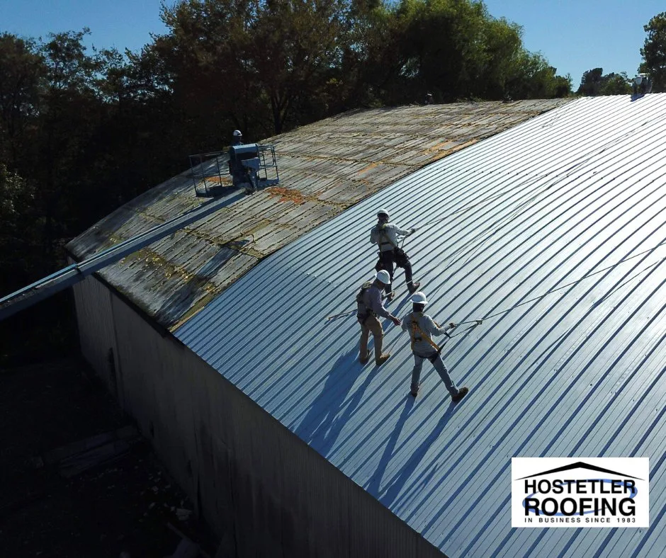 Slide of Hostetler Roofing