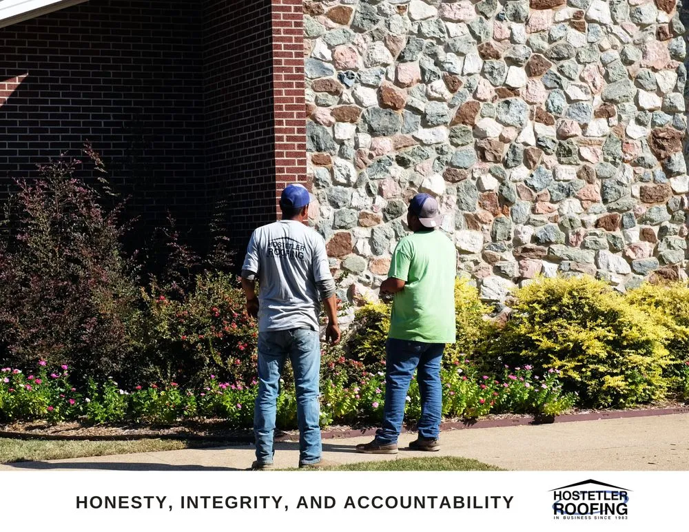 Slide of Hostetler Roofing