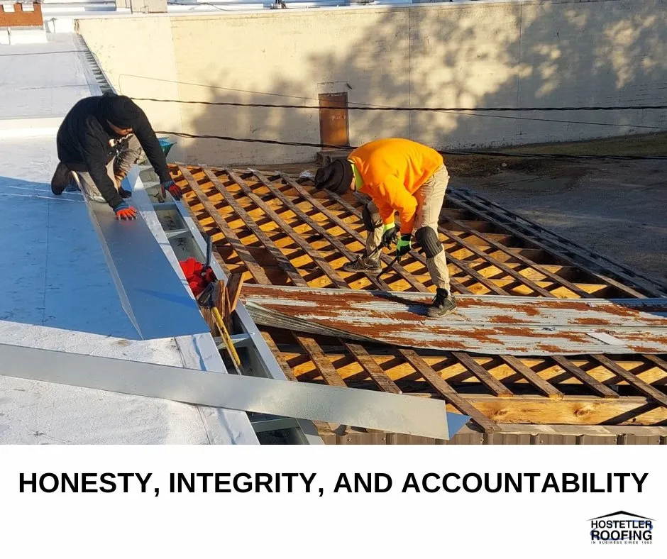 Slide of Hostetler Roofing