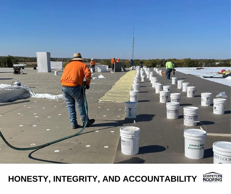 Slide of Hostetler Roofing