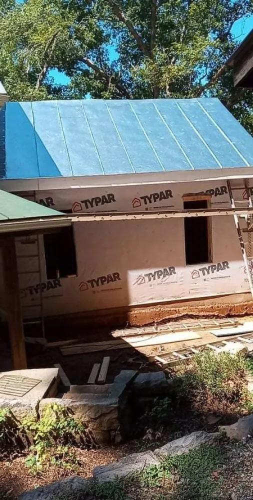 Slide of Hostetter's Roofing