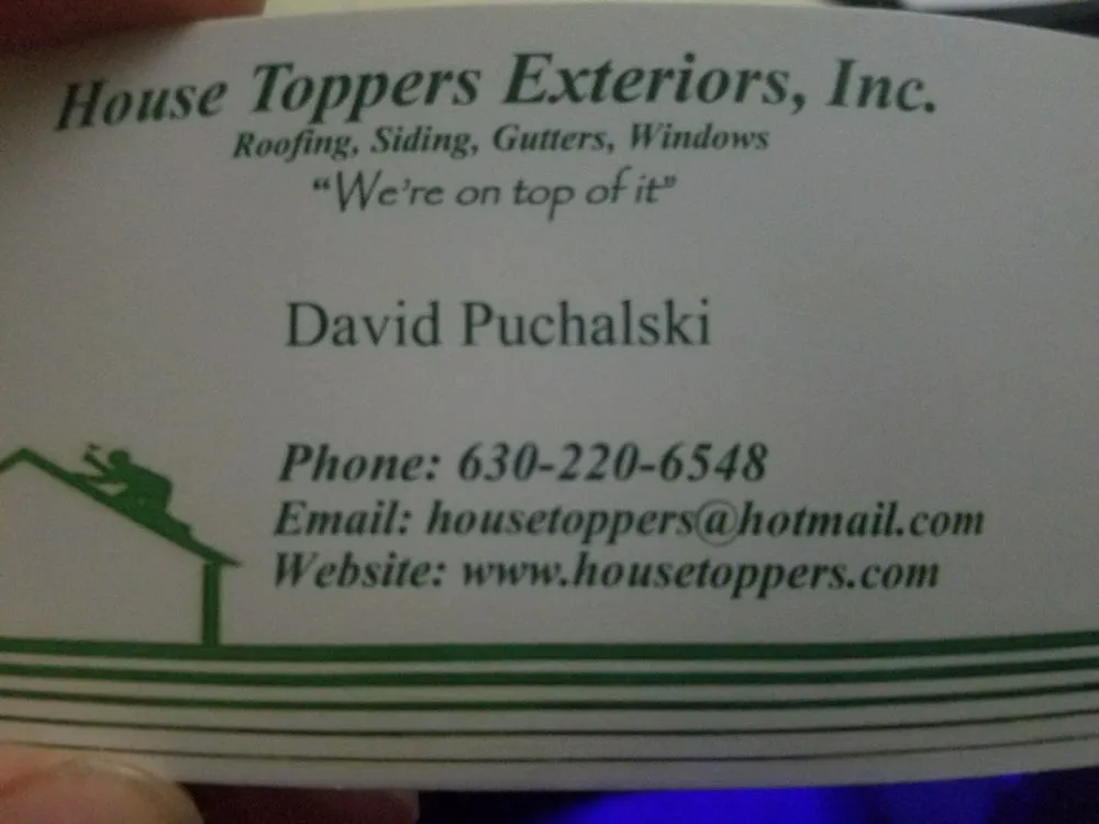 Slide of House Toppers Exteriors