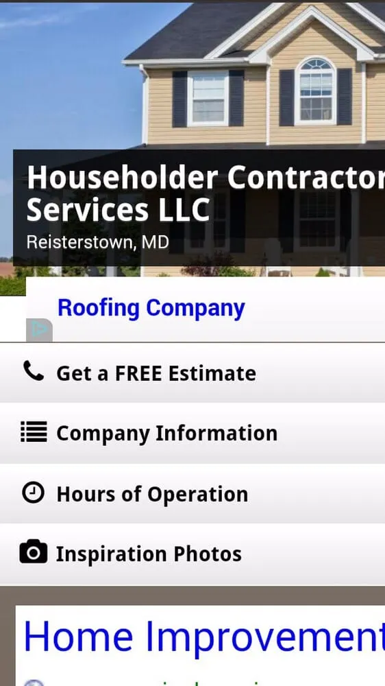 Emergency roof replacement in Maryland Northern Va., MD - Householder Contractor Services