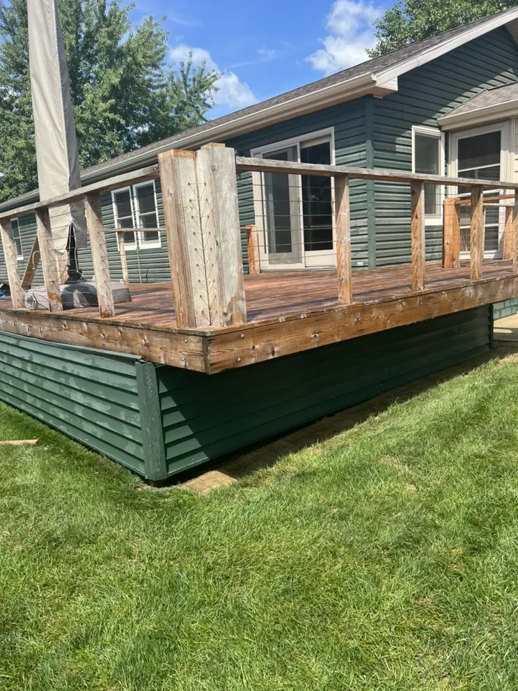 Slide of Houseman House Washing