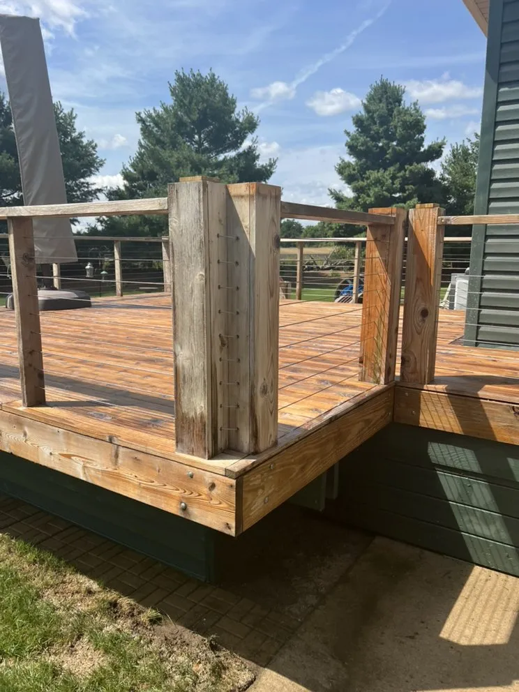 Slide of Houseman House Washing