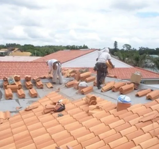 Slide of Houston Roof Replacement