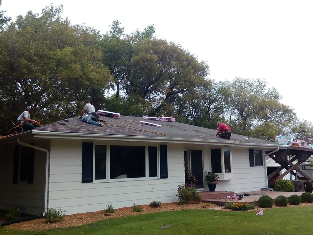 Slide of Hovet Roofing