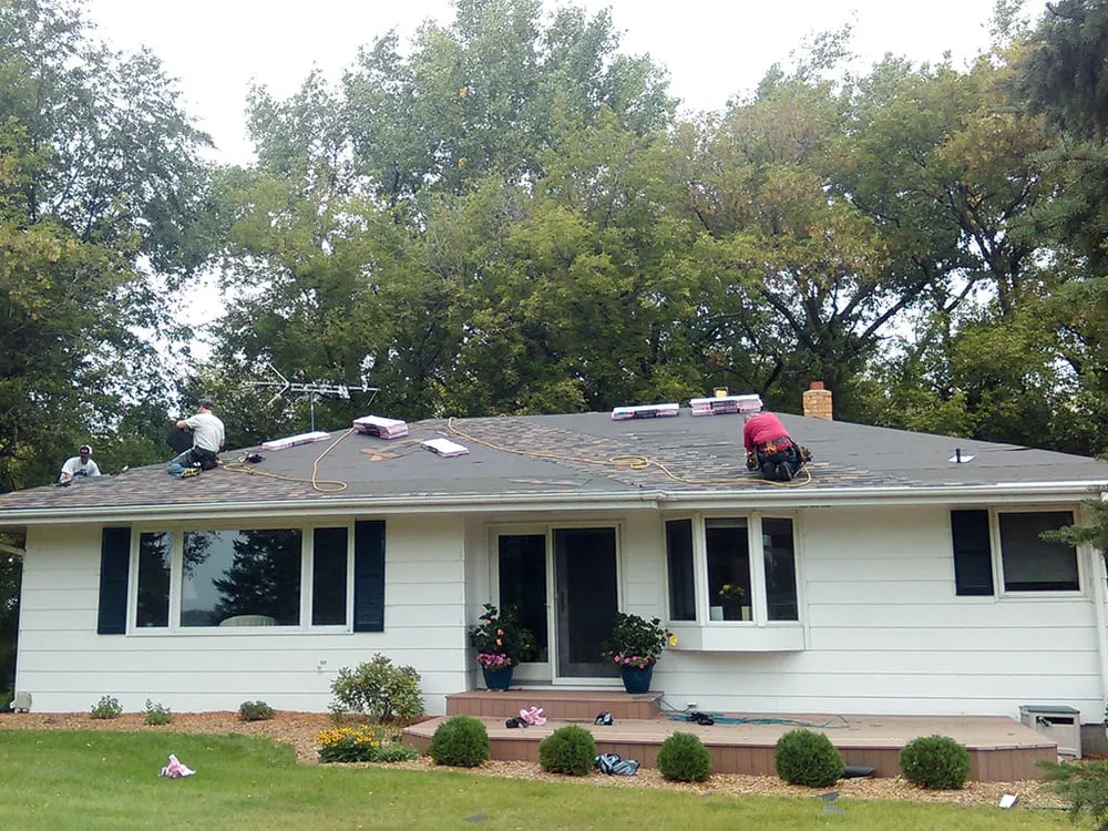 Slide of Hovet Roofing