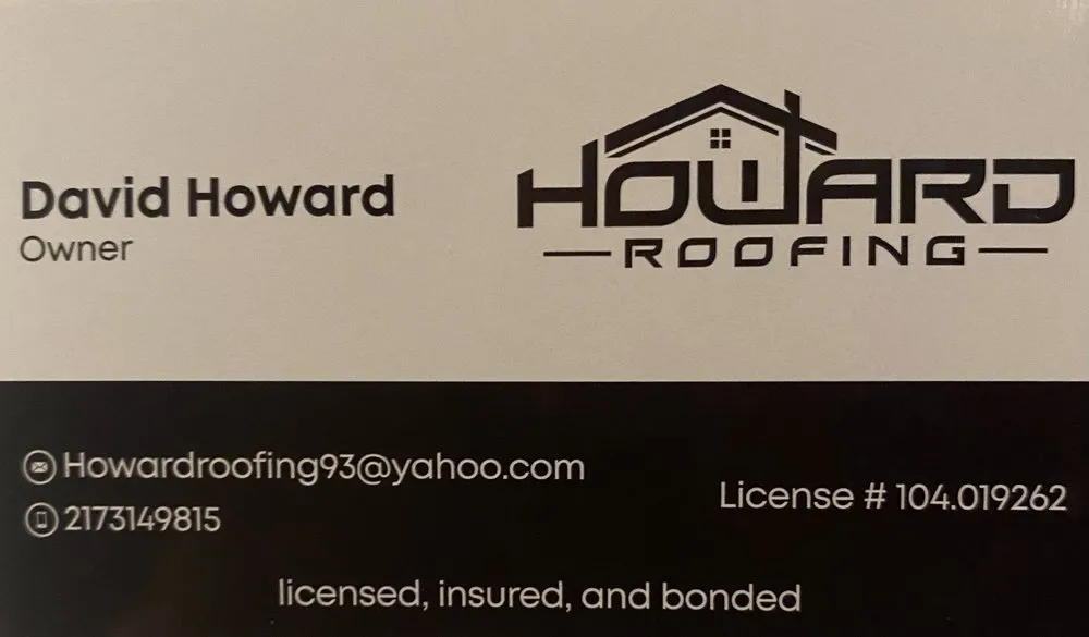 Slide of Howard Roofing