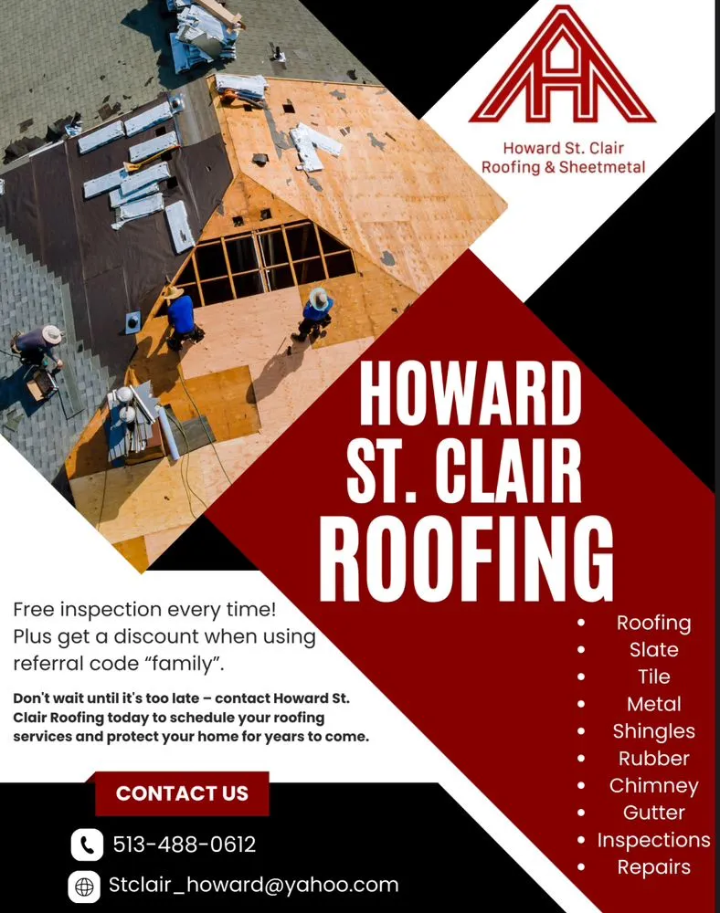 Slide of Howard St Clair Roofing