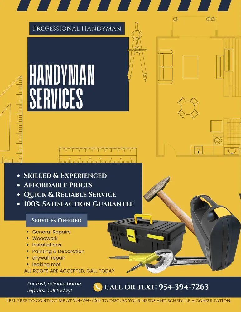 Slide of Howard’s Handyman Services