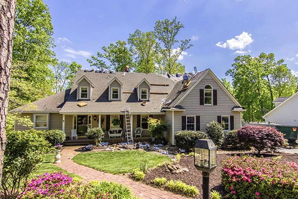 Emergency residential roofing service with free inspection in Chesterfield, VA by Howerton Roofing & Construction