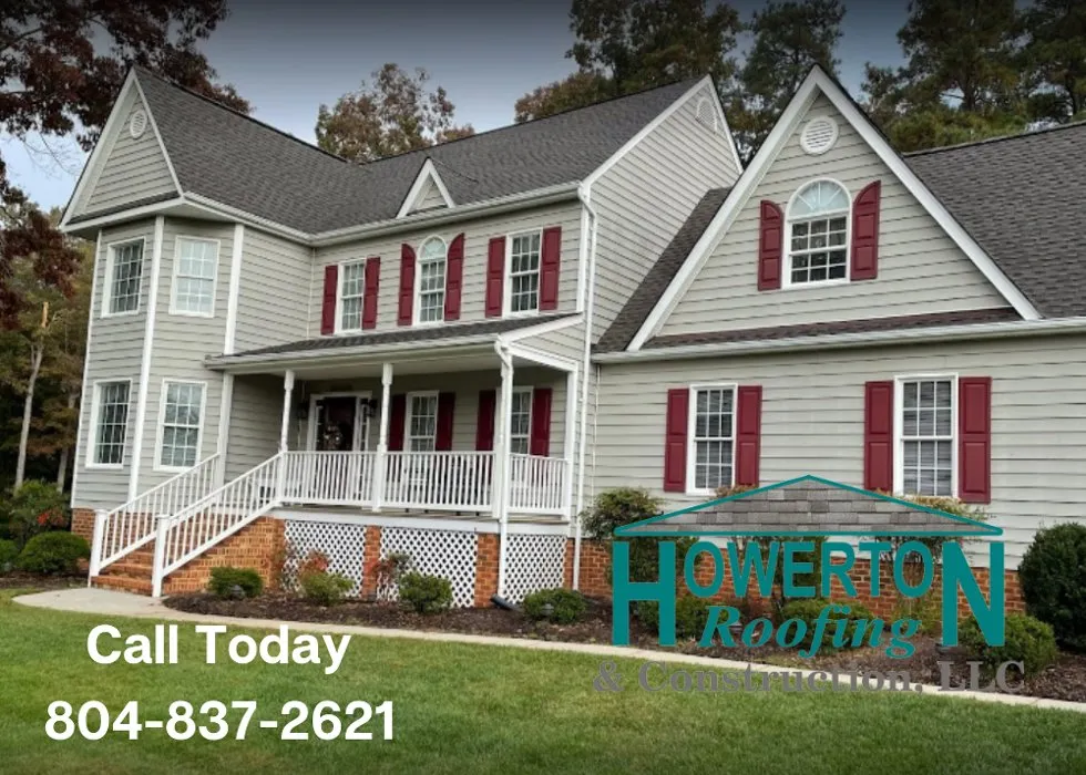 Emergency flat roof repair in Chesterfield, VA by Howerton Roofing & Construction
