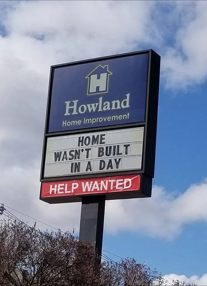Slide of Howland Home Improvement