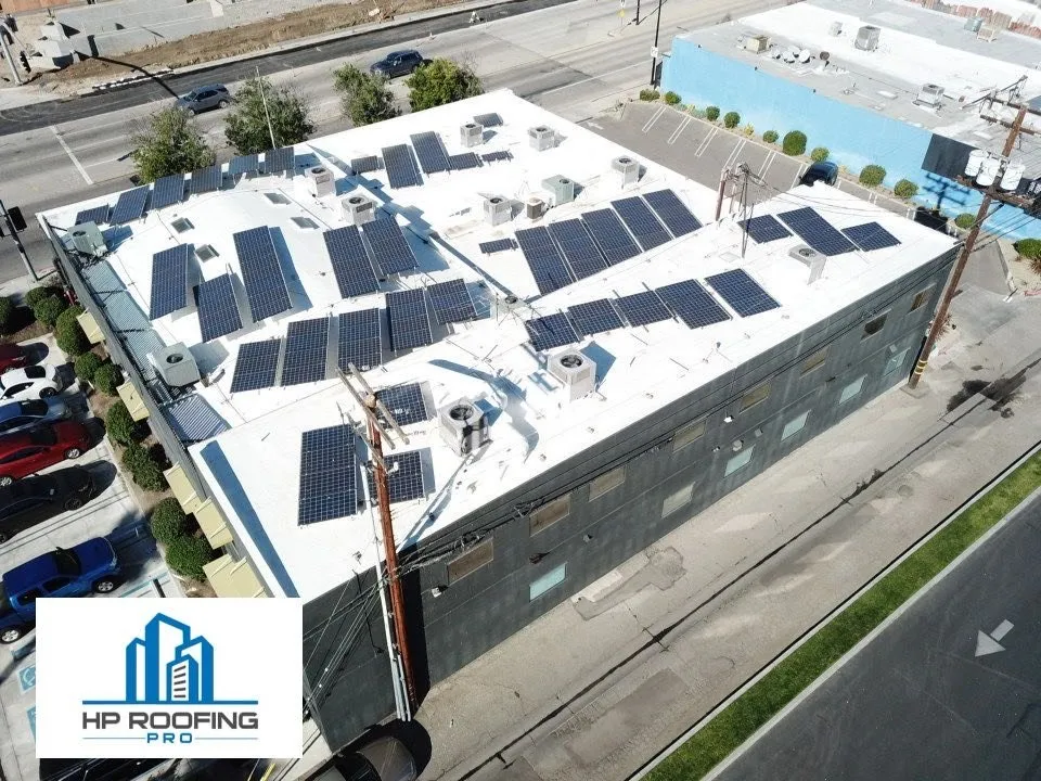 Slide of HP Commercial Roofing Pro