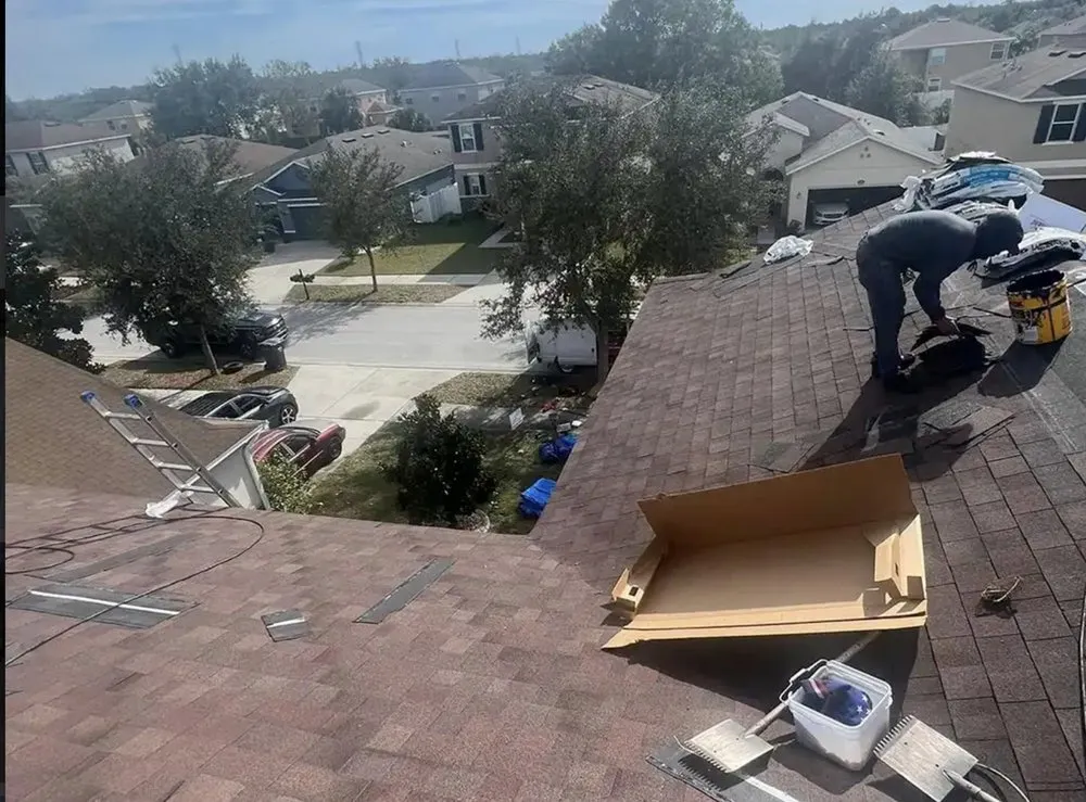 Slide of HP Storm Restoration - Roofing Company