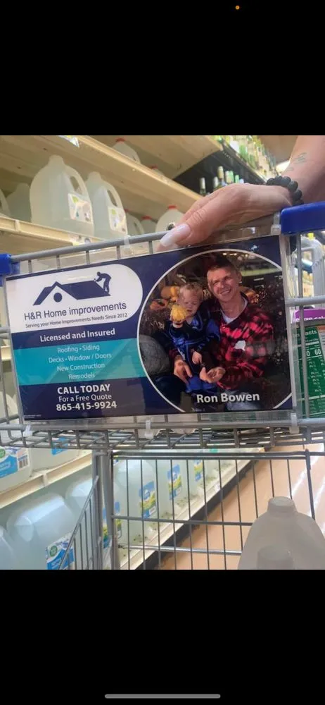 Slide of H&R Home Improvements