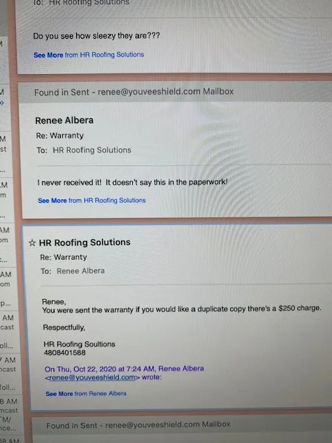 Slide of HR Roofing Solutions