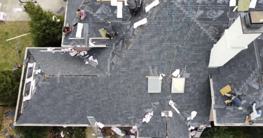 Slide of HRD Roofing