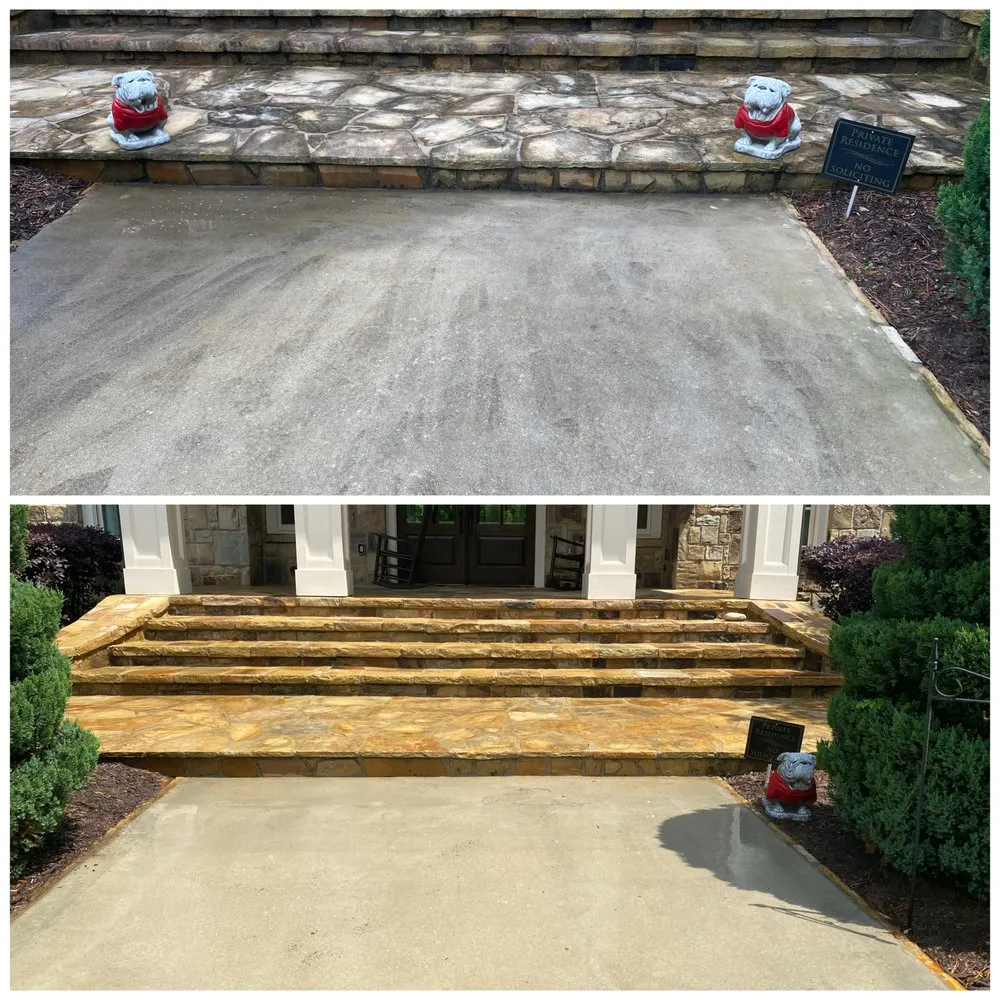 Slide of HS Pressure Washing