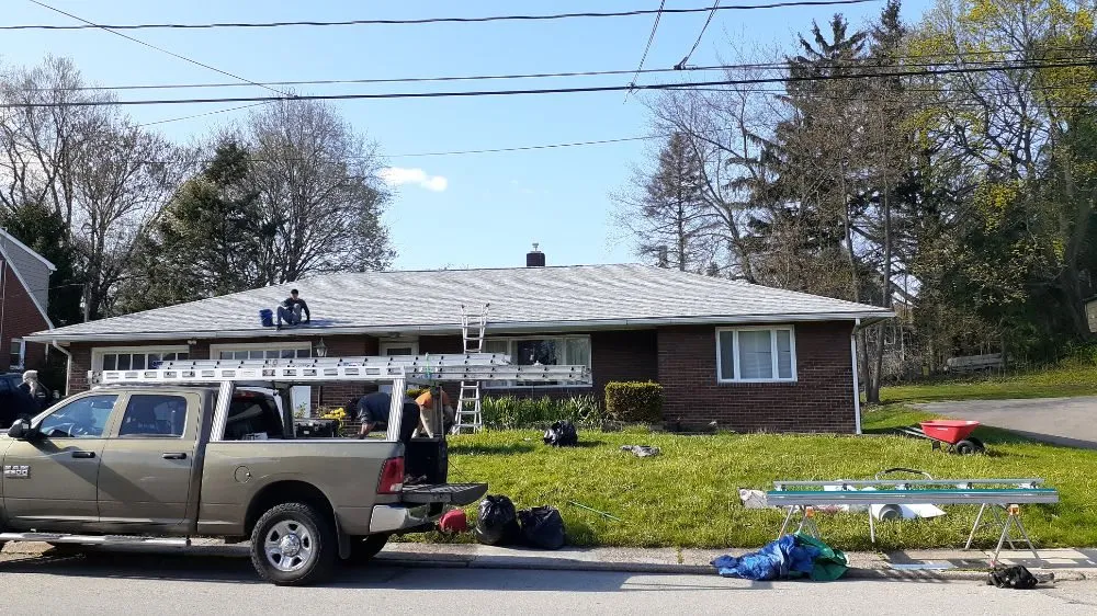 Licensed roof leak repair in Saltsburg, PA by HTR Contracting