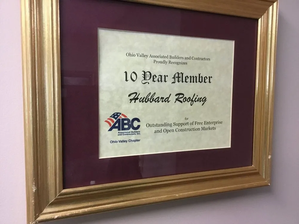 Slide of Hubbard Roofing