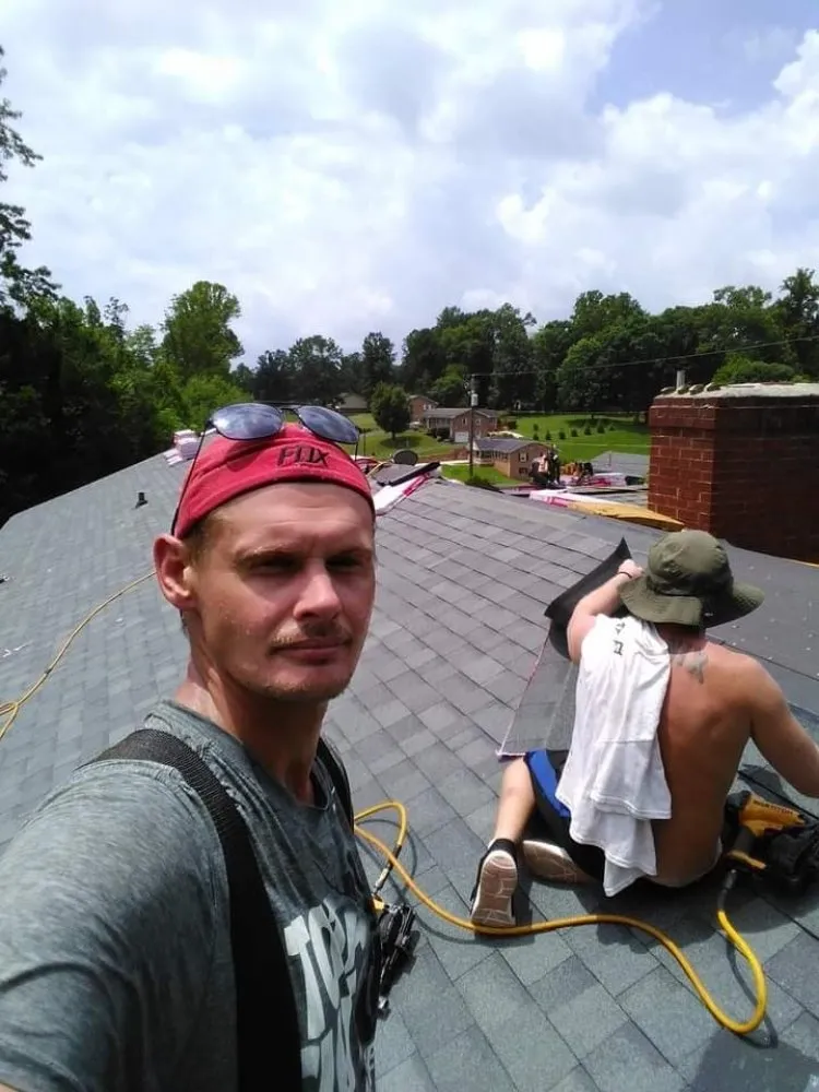 Local storm damage roof repair for residential properties in State Road, NC by Huffs Roofing and Maintenance