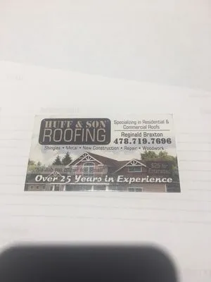 Huff&son Roofing Logo