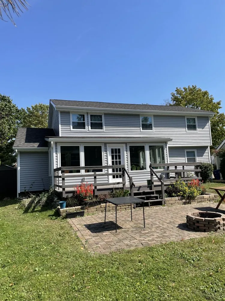 Slide of Hughes Seamless Gutters