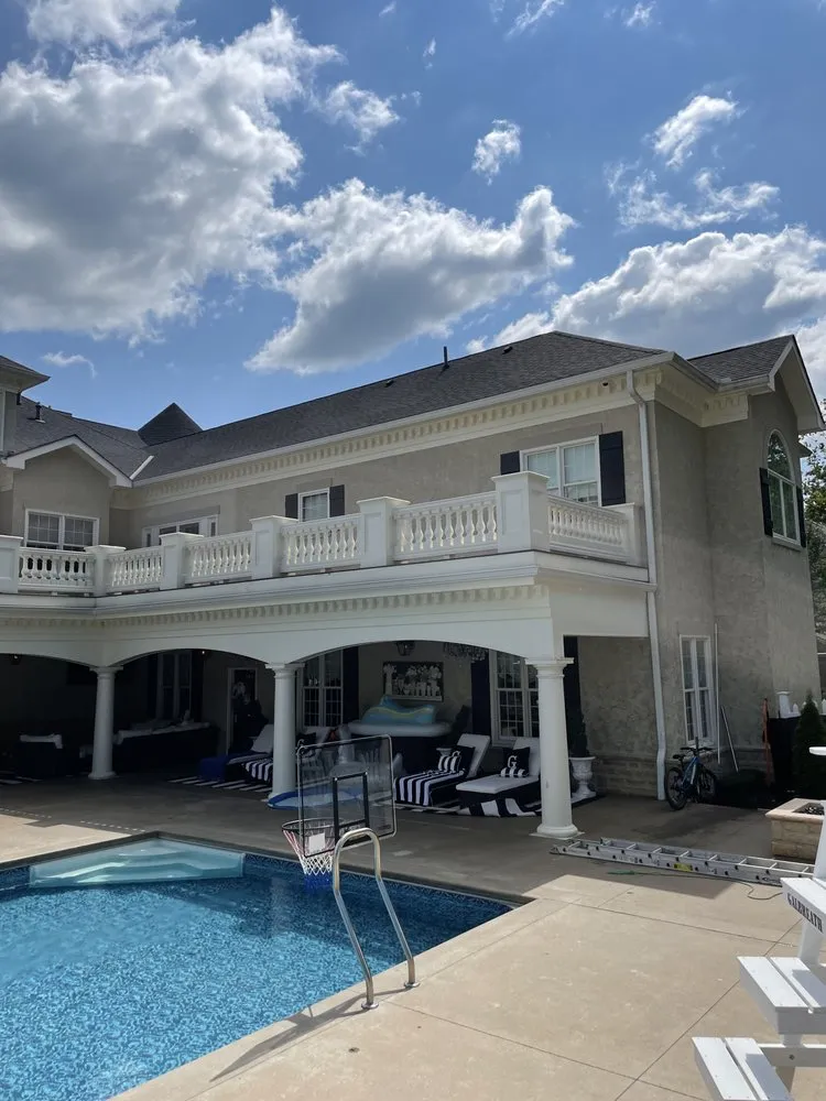 Slide of Hughes Seamless Gutters