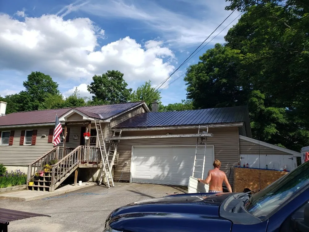 Slide of Humphrey's roofing and construction