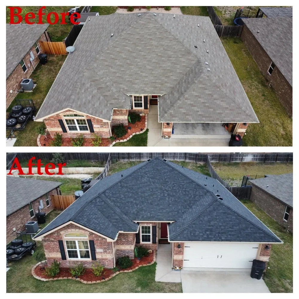 Slide of Hunter Roofing & Restoration