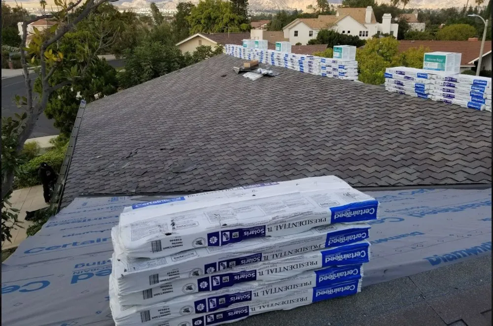 Slide of Hunters Roofing