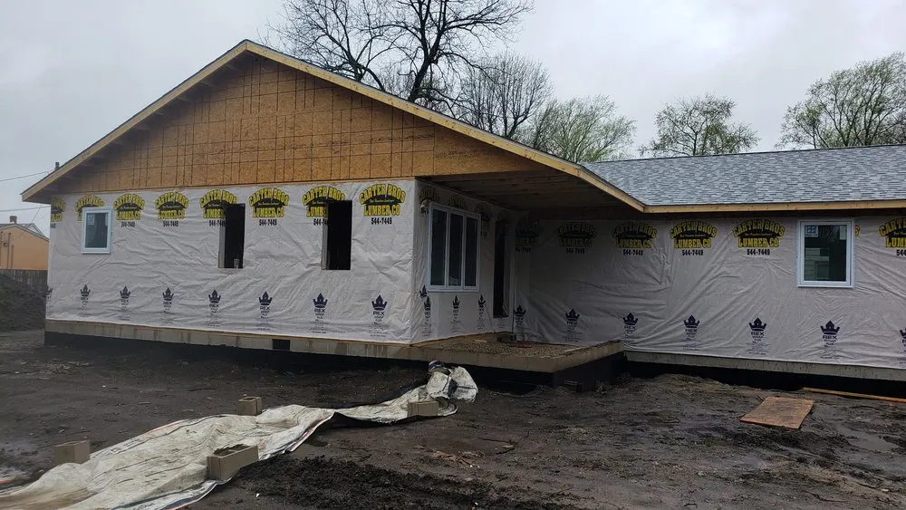 Slide of Hunt's Roofing