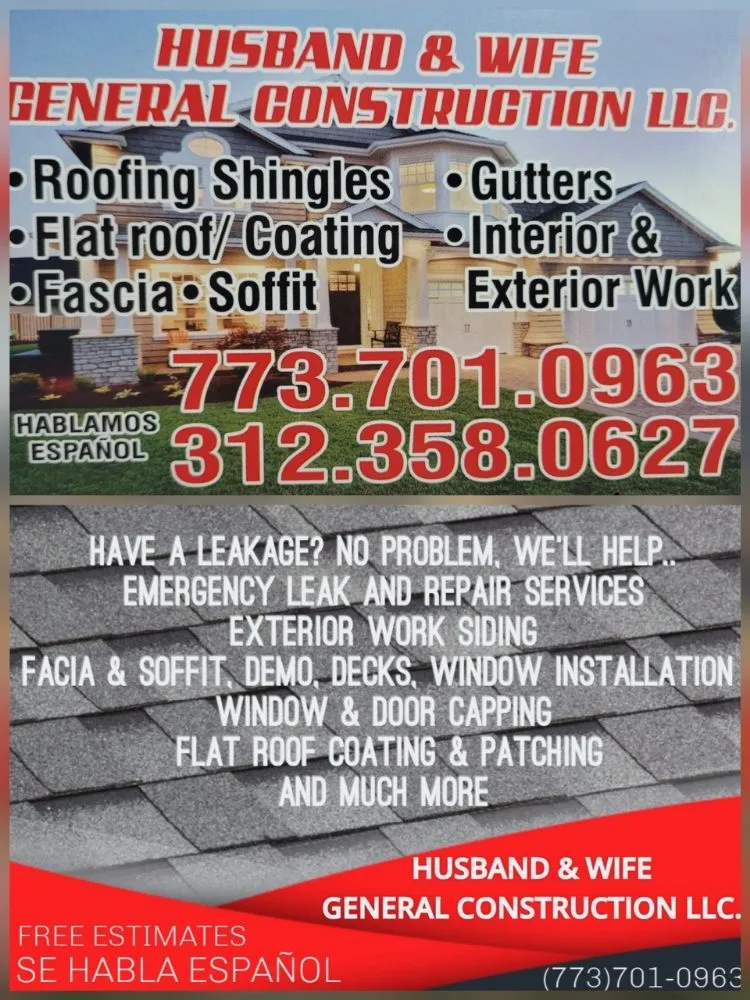 Slide of Husband & Wife General Construction