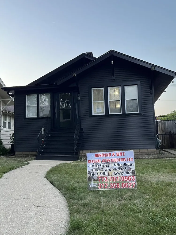 Slide of Husband & Wife General Construction