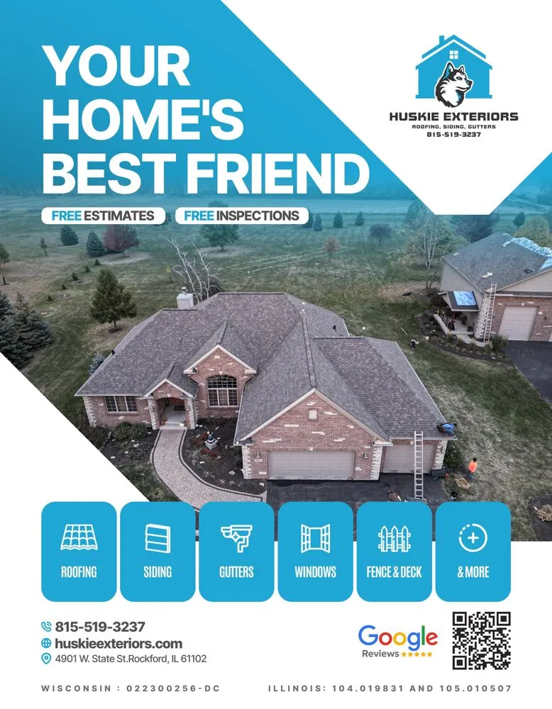 Slide of Huskie Exteriors