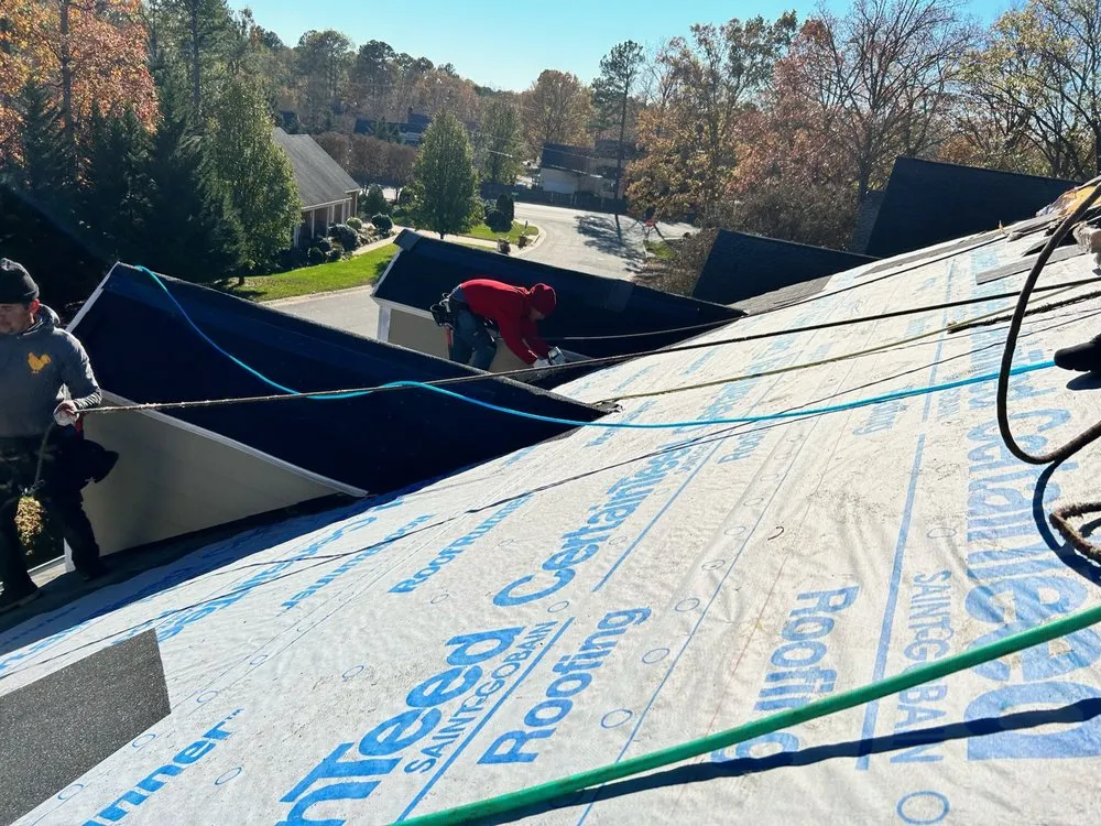 Emergency residential roofing service in Chesterfield, VA by IBC Roofing