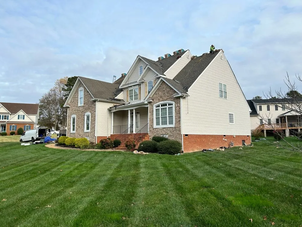 Professional residential roofing service for fast service in Chesterfield, VA by IBC Roofing