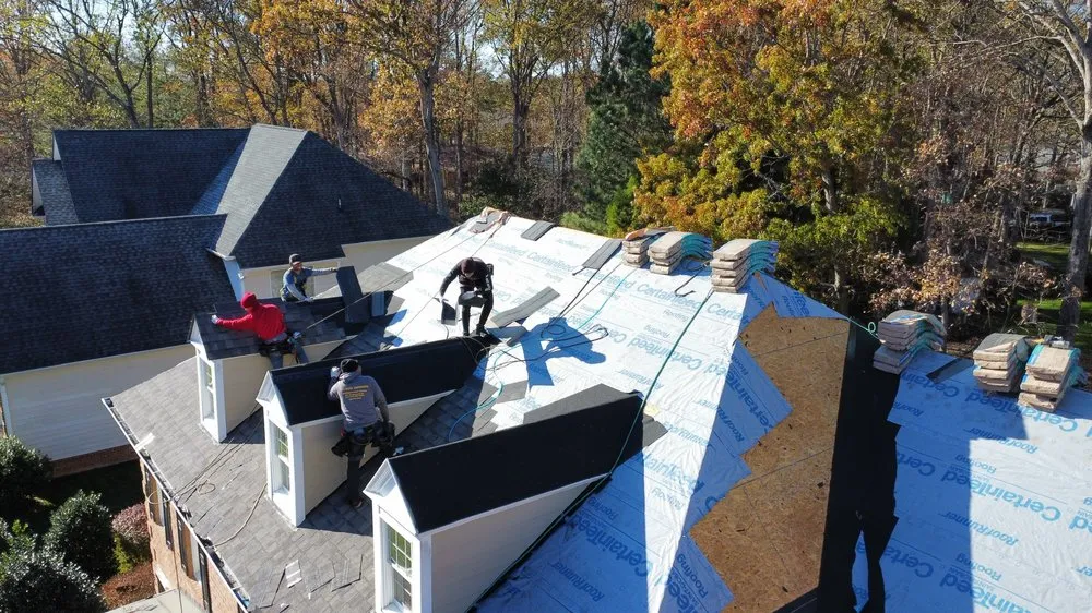 Top-rated shingle roofing service with free inspection in Chesterfield, VA by IBC Roofing